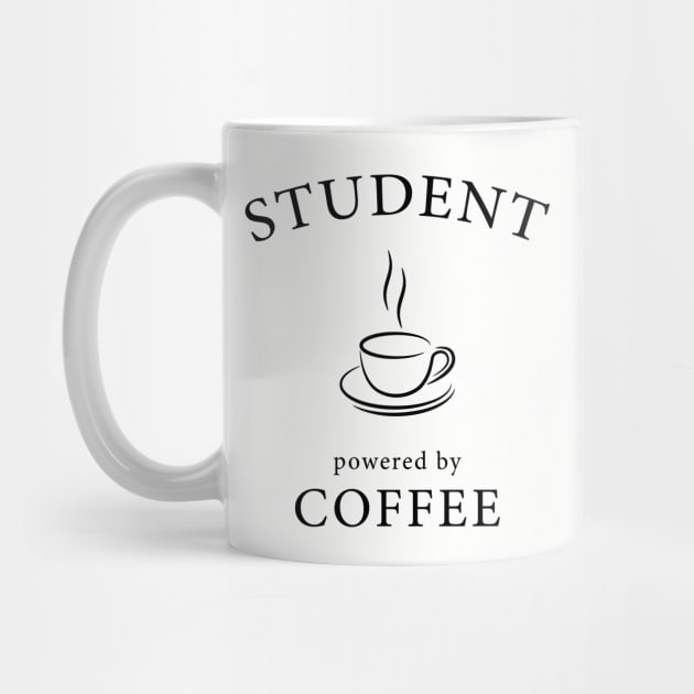 Student - powered by coffee by Florin Tenica